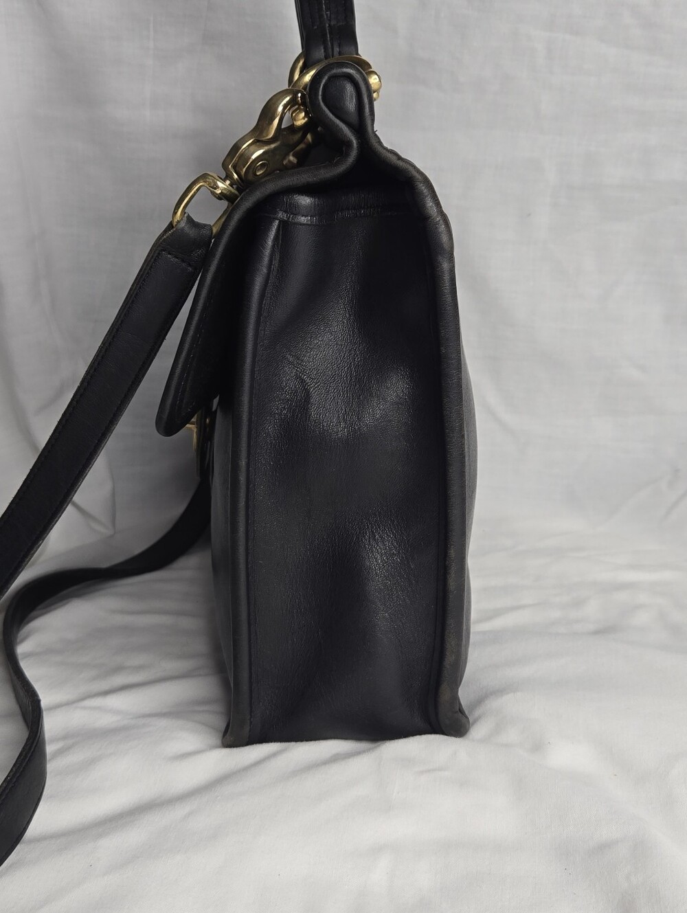 Vintage Coach Willis Black 9927 - Picture 4 of 16